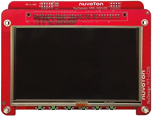 Новая плата разработки tang NuMaker nuvoton NuMaker-HMI-N9H26