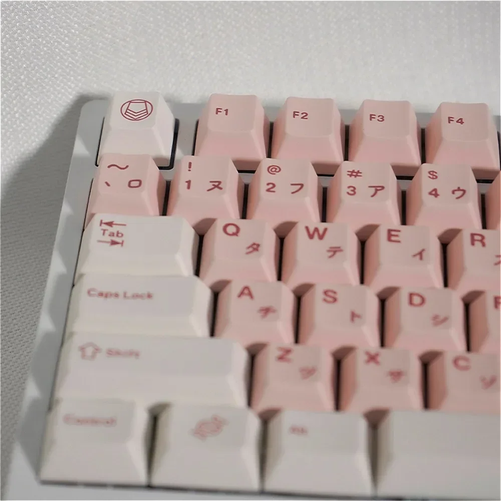 El juego de teclas Darling Keycap Cherry PBT con tecnología de sublimación es adecuado para teclados como HI75 61 84 96 98 99 104 F87