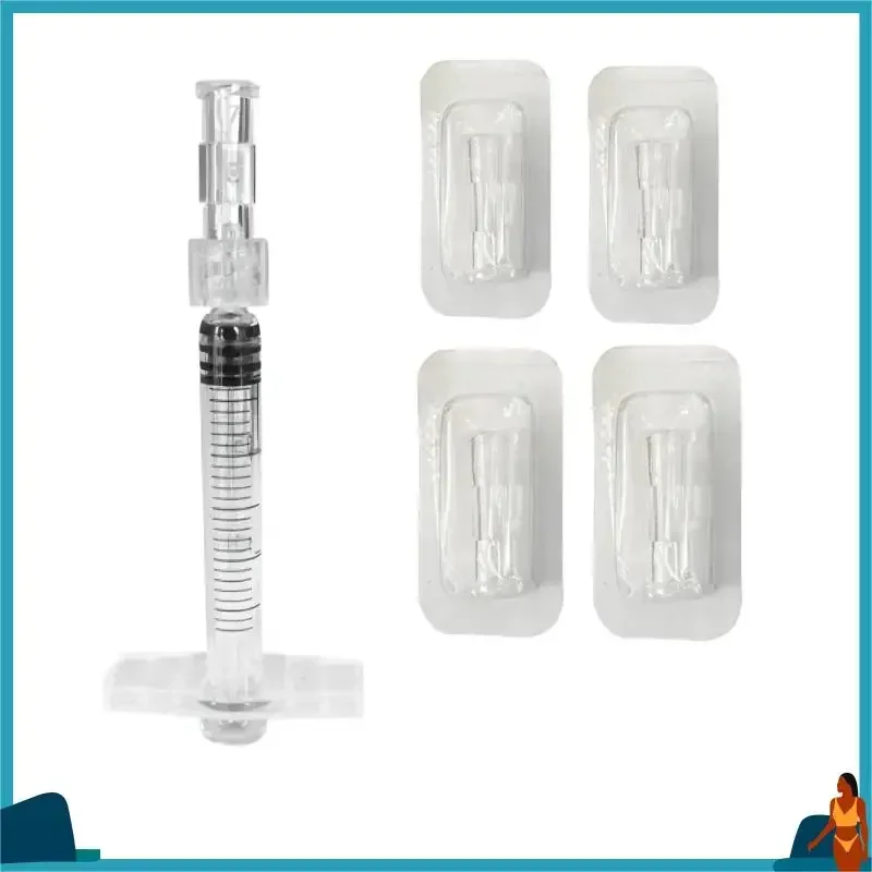 

New Transparent Female To Female Coupler Luer Syringe Connector Easy To Use Plastic for Pneumatic Parts Durable 4mm Aperture