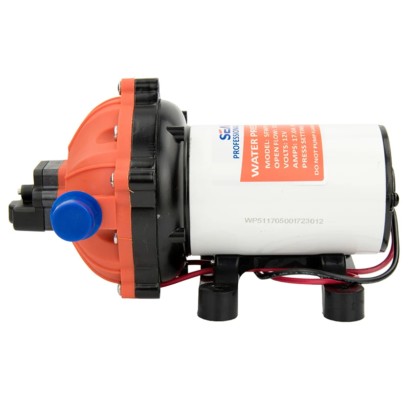 5.0 GPM مجموعة مضخة الغسيل الثقيلة قارب الحجاب الحاجز مضخات المياه مضخة الغسيل البحرية تيار مستمر 12 فولت 70PSI #3