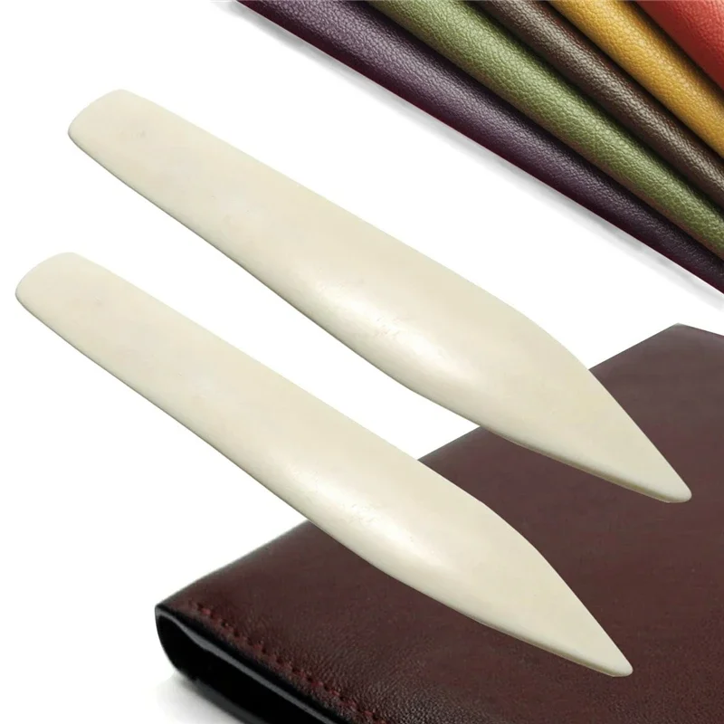 New 1pcs Trimming Leather Craft Tools Bone Folder For Leather Scoring Folding Creasing Paper Home Handmade Accessories