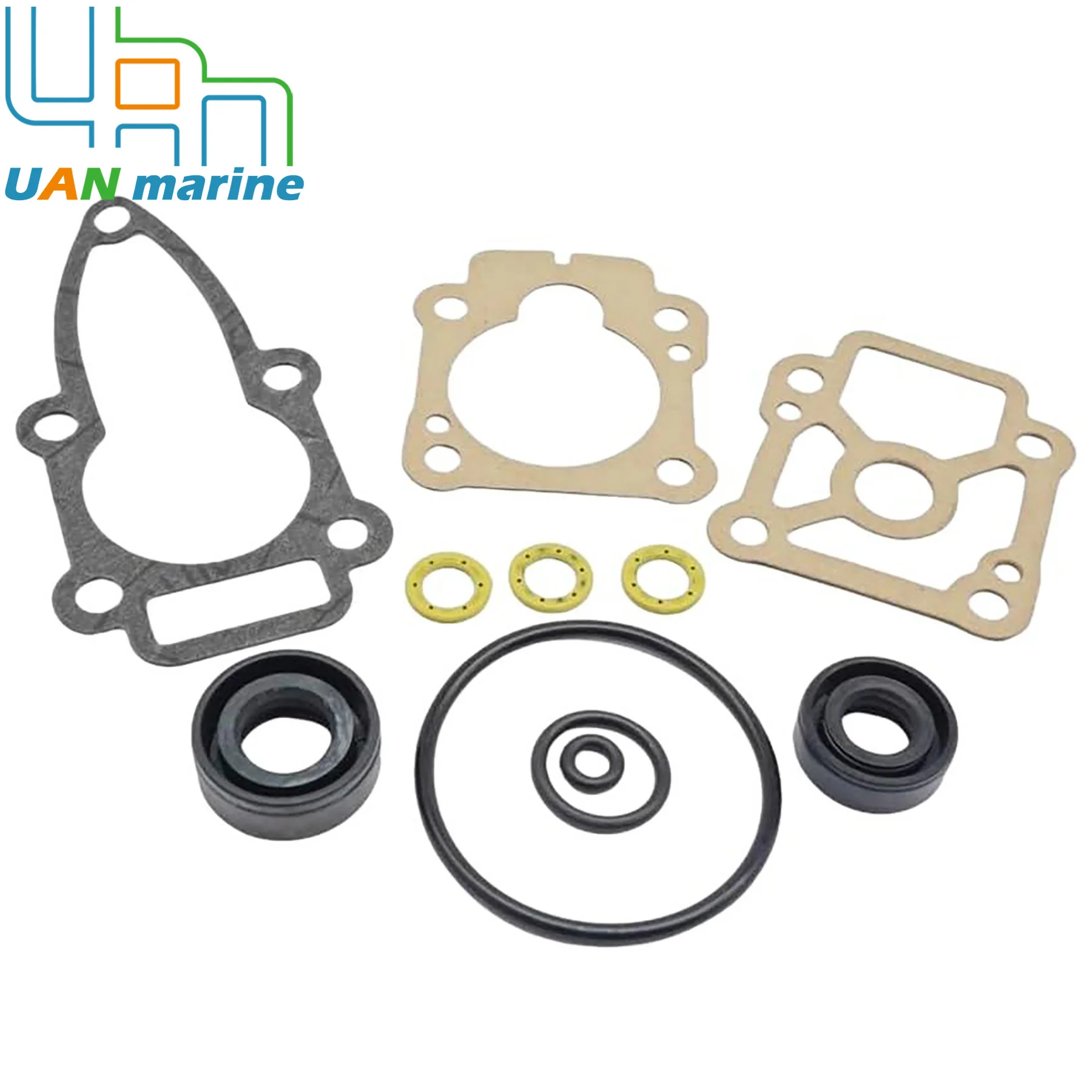 

8M0082883 Outboard Lower Unit Seal Kit Fits for Mercury 6 8 9.8 9.9 HP for Nissan Tohatsu MFS NSF 8 9.9 Engines 3B2-87321-0