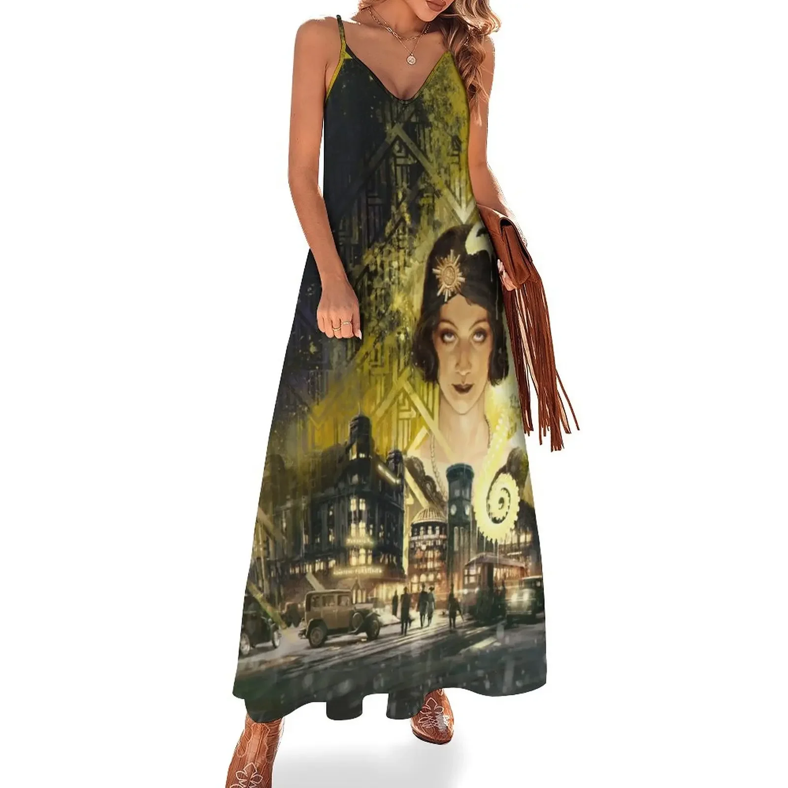 

Berlin: The Wicked City Cover by Loc Muzy Sleeveless Dress beach dress womans clothing dress for women summer