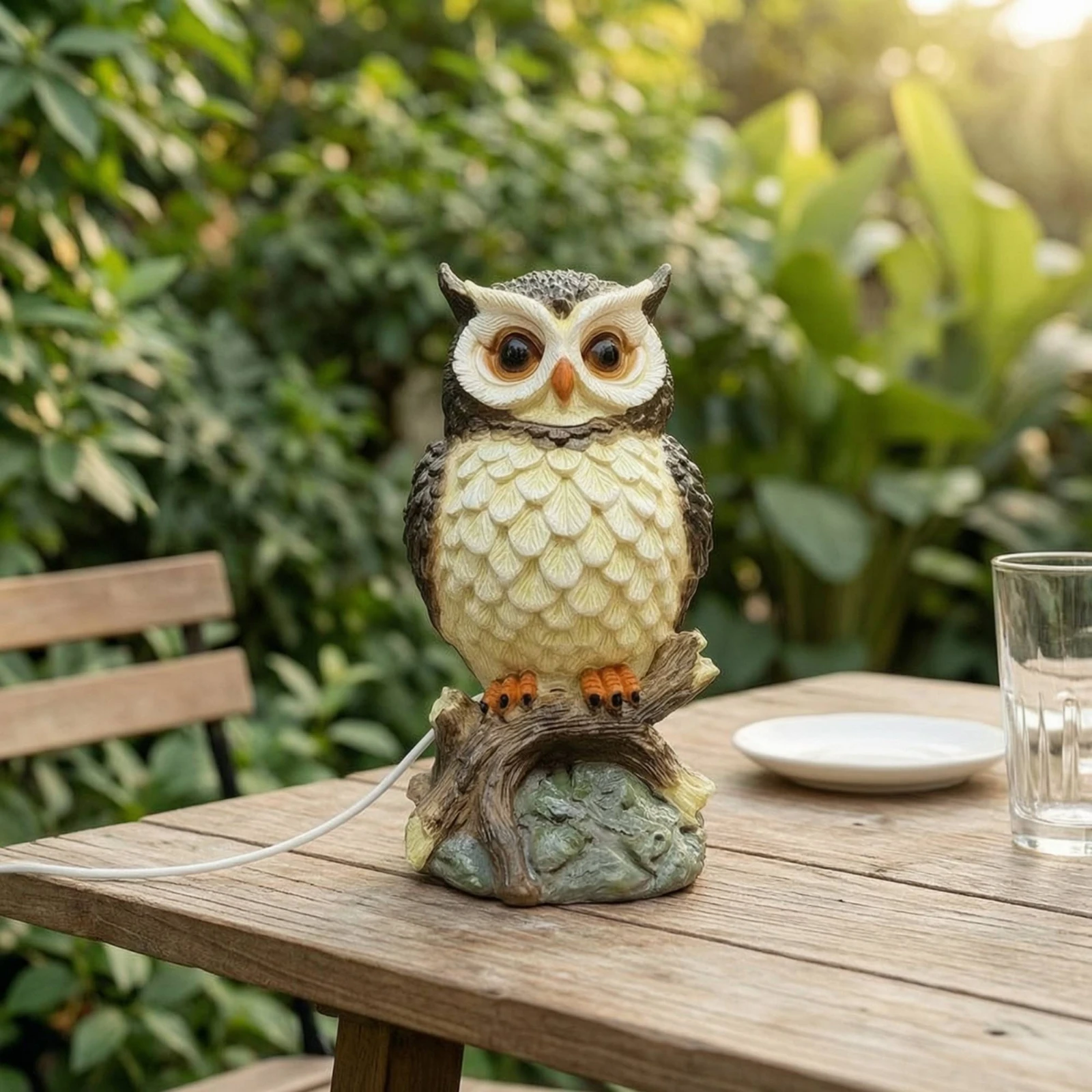 Owl Night Light Decorative Night Light with Switch Owl Lamp Soft Gentle for Bedside, Bedroom