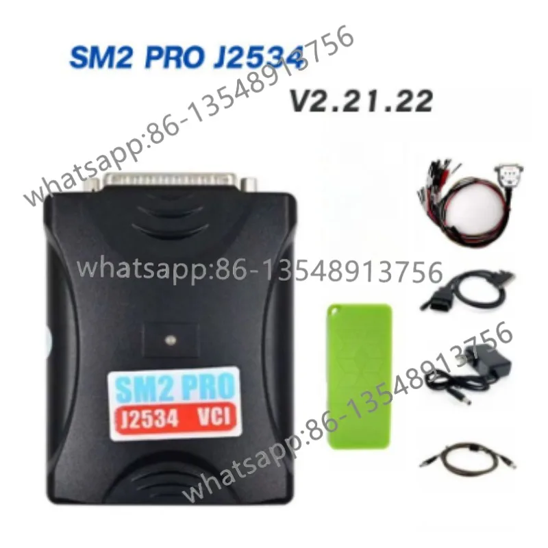 Ferramenta de diagnóstico automotivo SM2 PRO J2534 PCM ECU programa versão 22