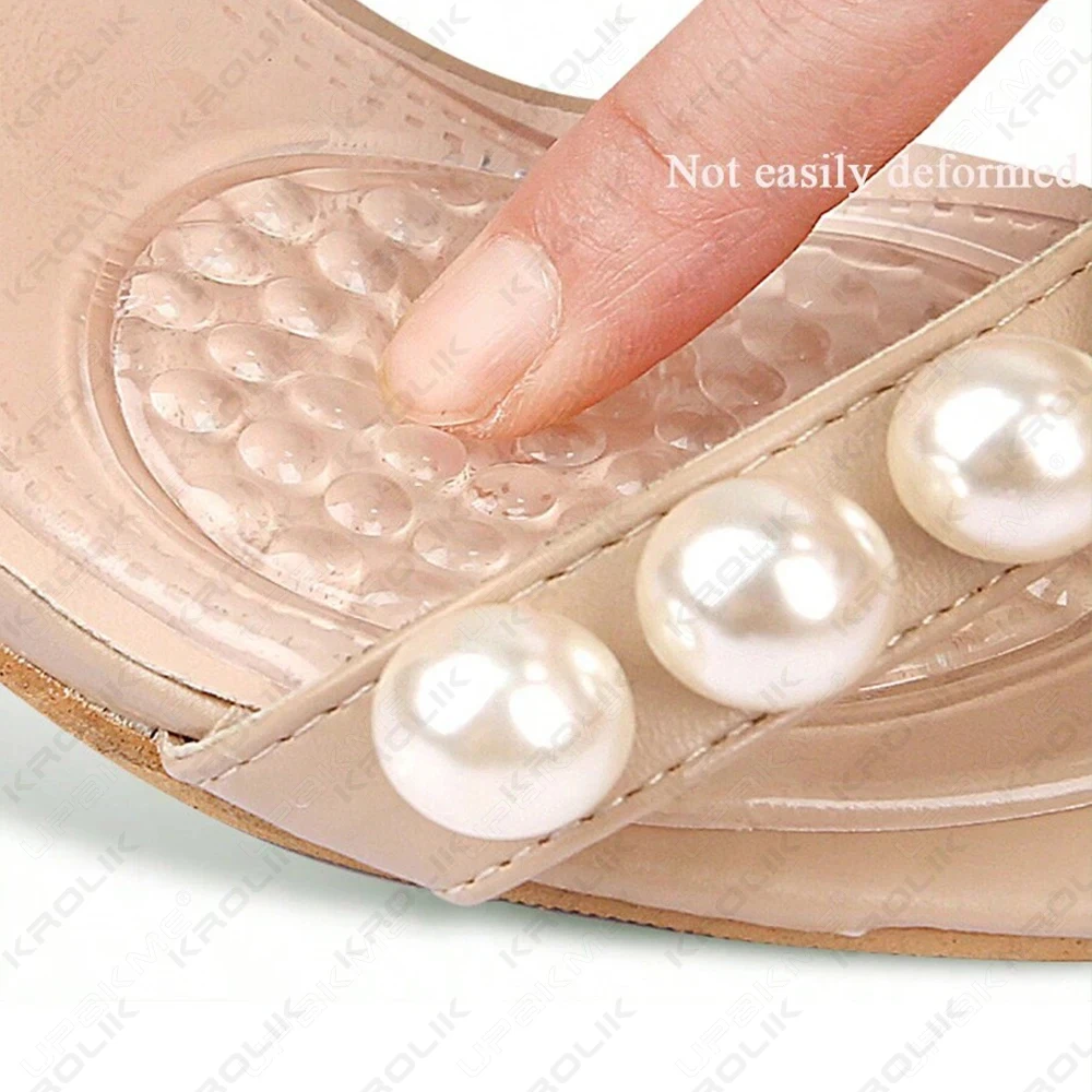 سبع نقاط نعل كعب حماة النساء وسادة سيليكون منتجات العناية بالقدم عدم الانزلاق وسادة حذاء عالية الكعب نعل حجم قابل للتعديل