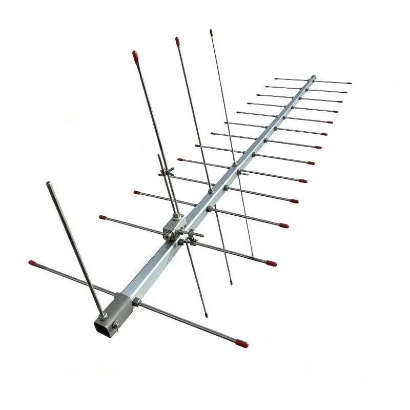 JYR-U7V4 Handheld Foldable UV Dual Antenna Portable Directional Beam For SSTV Image Receiving Satellite Communication Equipment