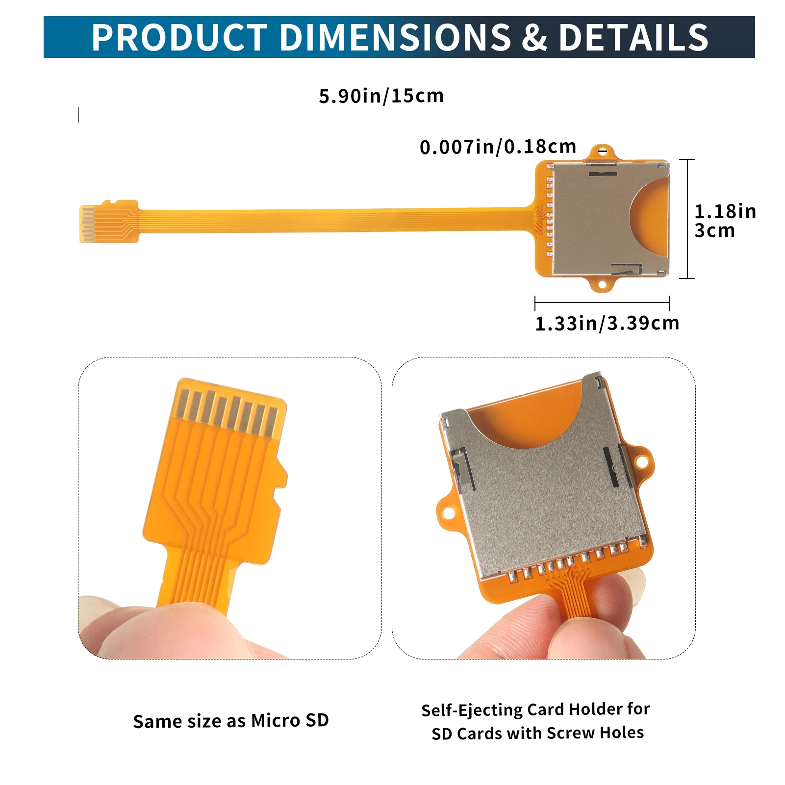 Slot kartu, adaptor kartu memori, pembaca kartu (Mini IM NanoTF pembaca kartu memori, kapasitas besar