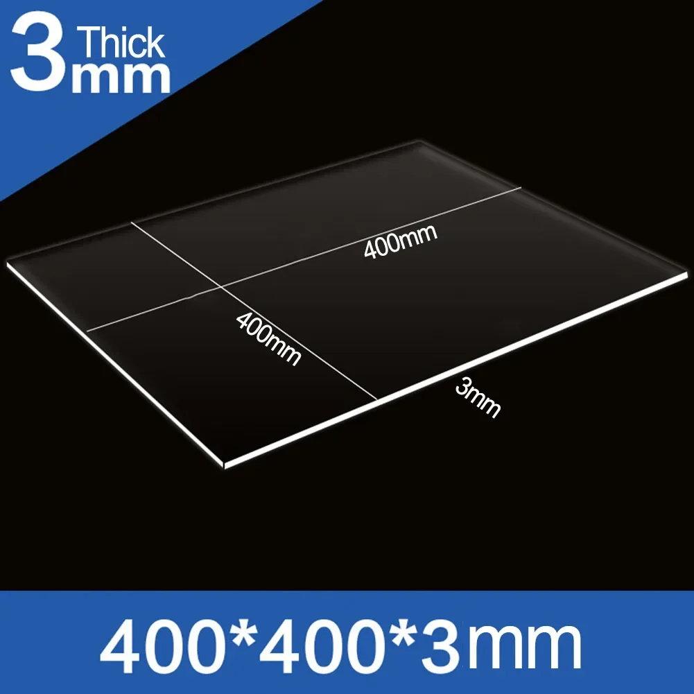 1pc 3mm Acrylic Sheet Shatter-Resistant Panel Acrylic Board For Greenhouse Glass Replacement For DIY Projects Signage