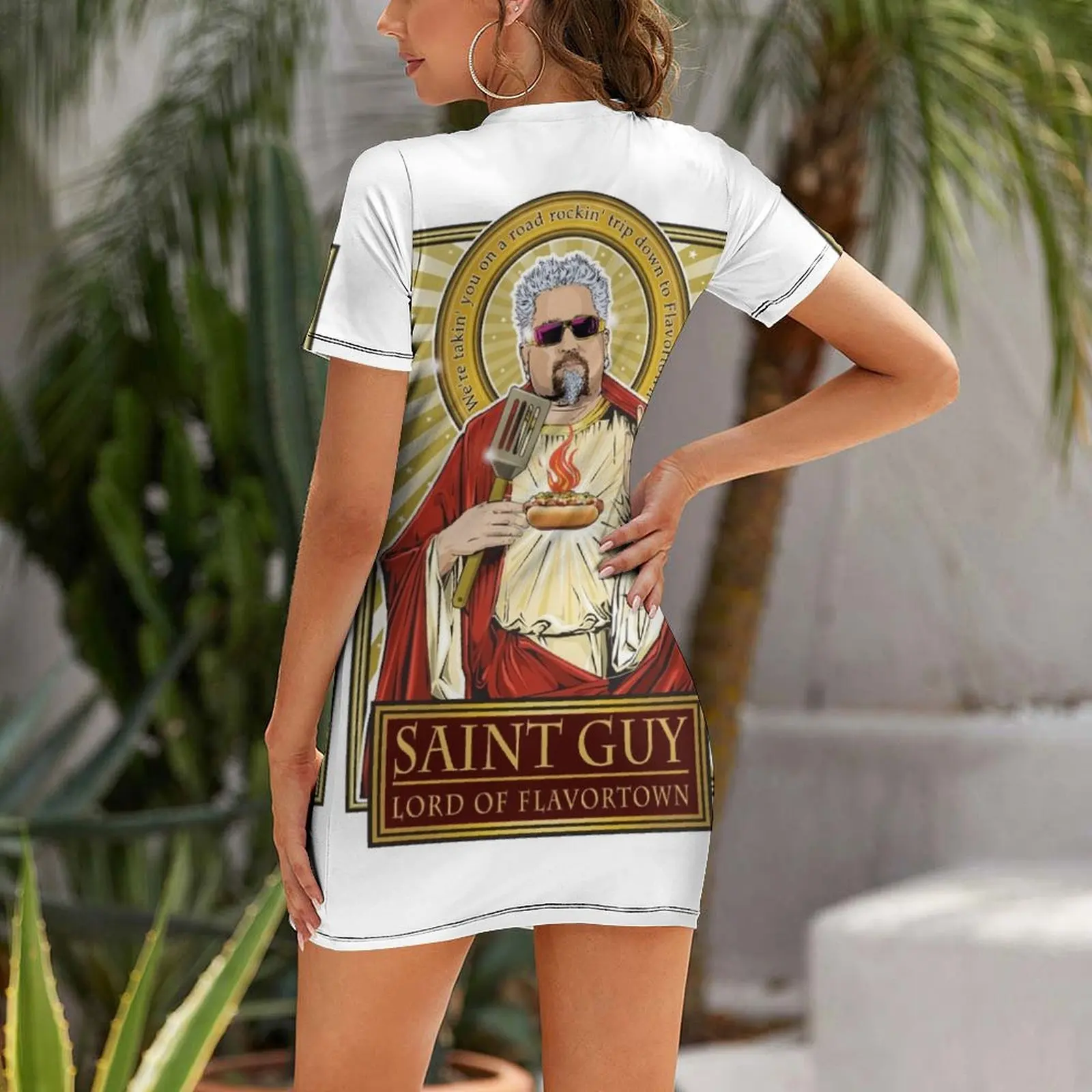 Saint Guy Short Sleeved Dress Women's clothing women's summer dress 2024