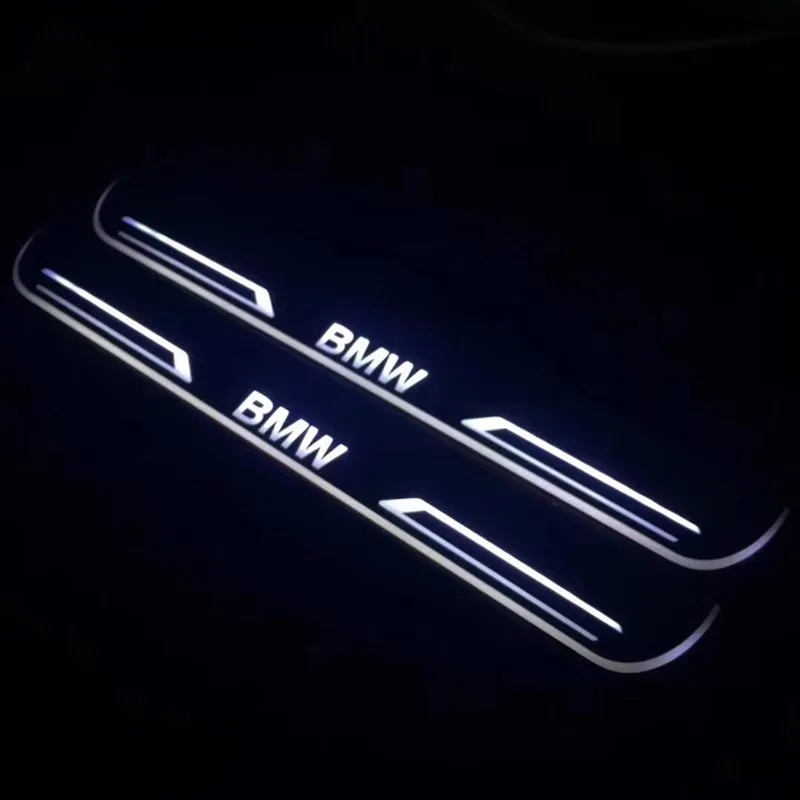 Car Welcome Pedal Threshold Light Door Atmosphere lamp For BMW M E36 E39 E46 E60 E70 E90 F01 F10 F20 F30 E84 F25 F15 X1 X3 X5 X7