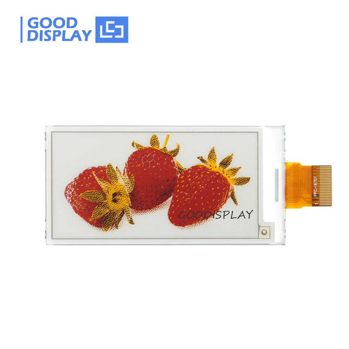 

2.66'' 4-color multi-color E-Paper Display, high resolution 360x184, GDEY0266F51H, ESL price tag