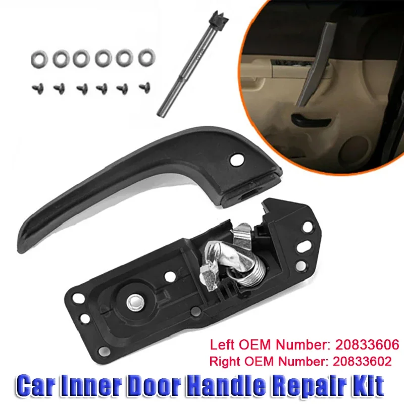 

Car Interior Door Handle Repair Kit for Chevy Silverado GMC Sierra 1500 2500 (For Left/Right)