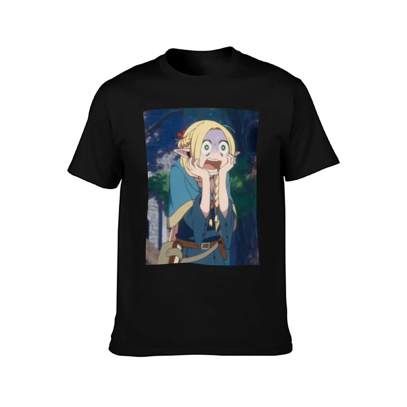 Delicious In Dungeon T-Shirt blanks blue archive anime tshirt Short sleeve tee mens t shirts top quality