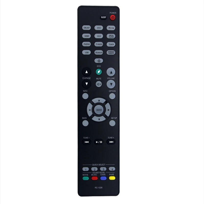 RC-1226 Remote Control For Denon AV Stereo Receiver AVR-S750H AVR-S640H AVR-S650H AVR-X1600H AVRS750H AVRS640H