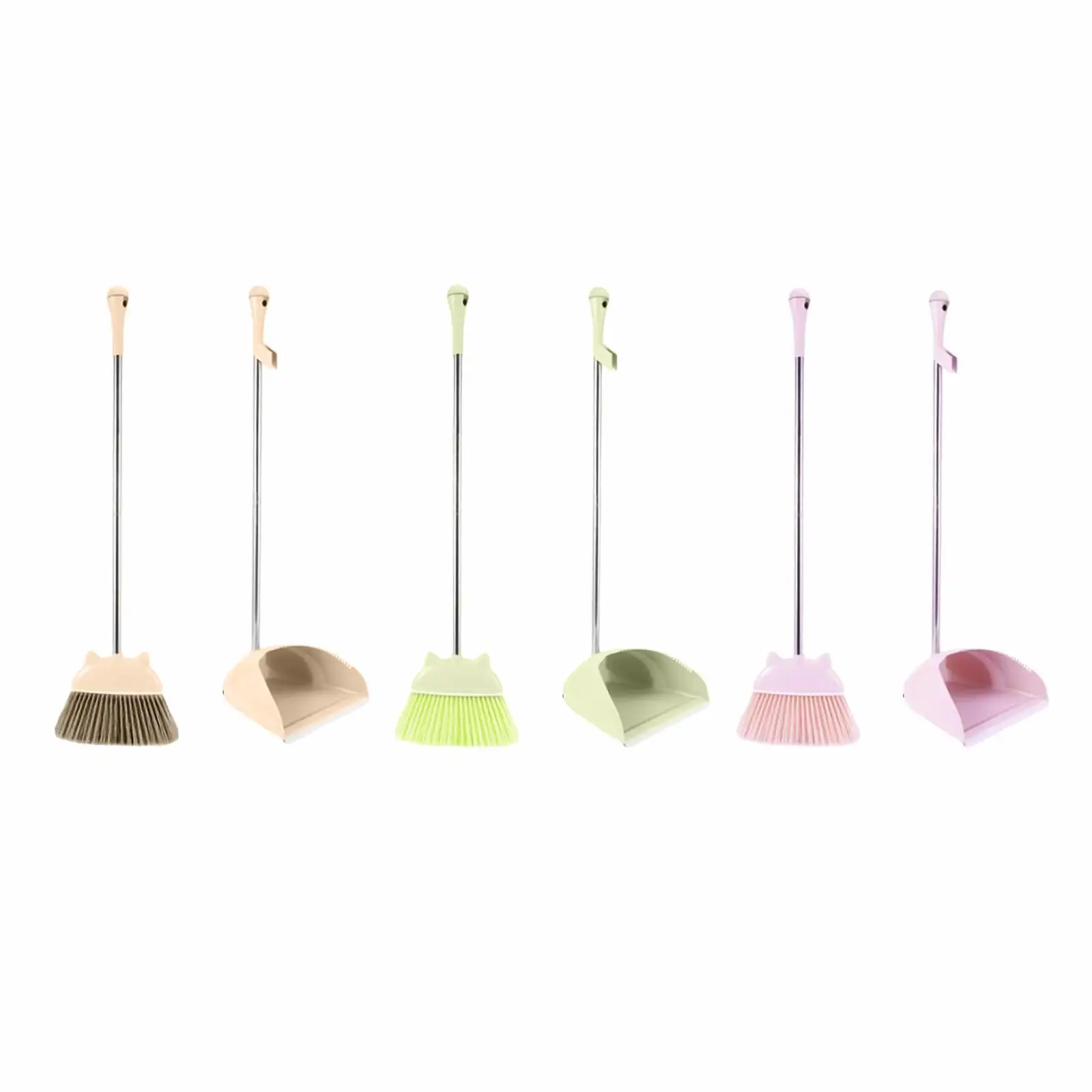 Children Cleaning Broom Dustpan Set Housekeeping Play Set Children Sweeping