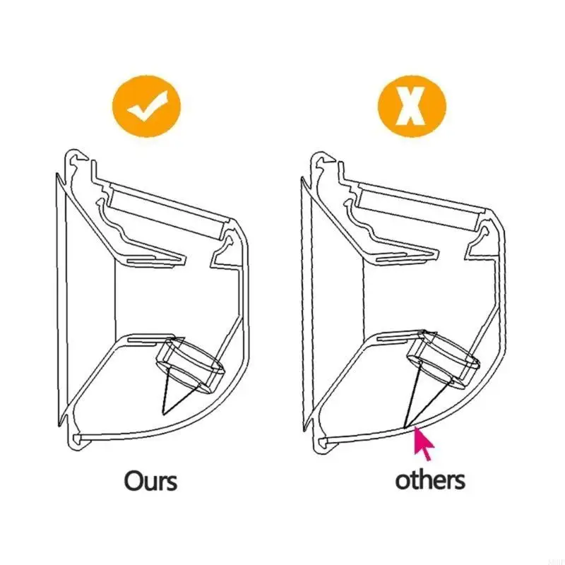 K8GF صمامات منقار البط المصنوعة من السيليكون للطعام S9/S12 مضخة الثدي الكهربائية صمامات مضادة للتدفق الخلفي تضمن ضخًا مريحًا