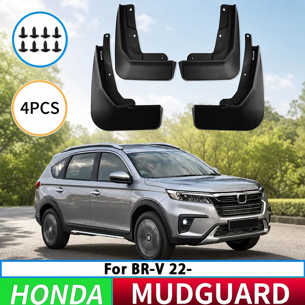 

Suitable for Honda BR-V 2022 Mudguards Front Rear Splash Guards Car Accessories