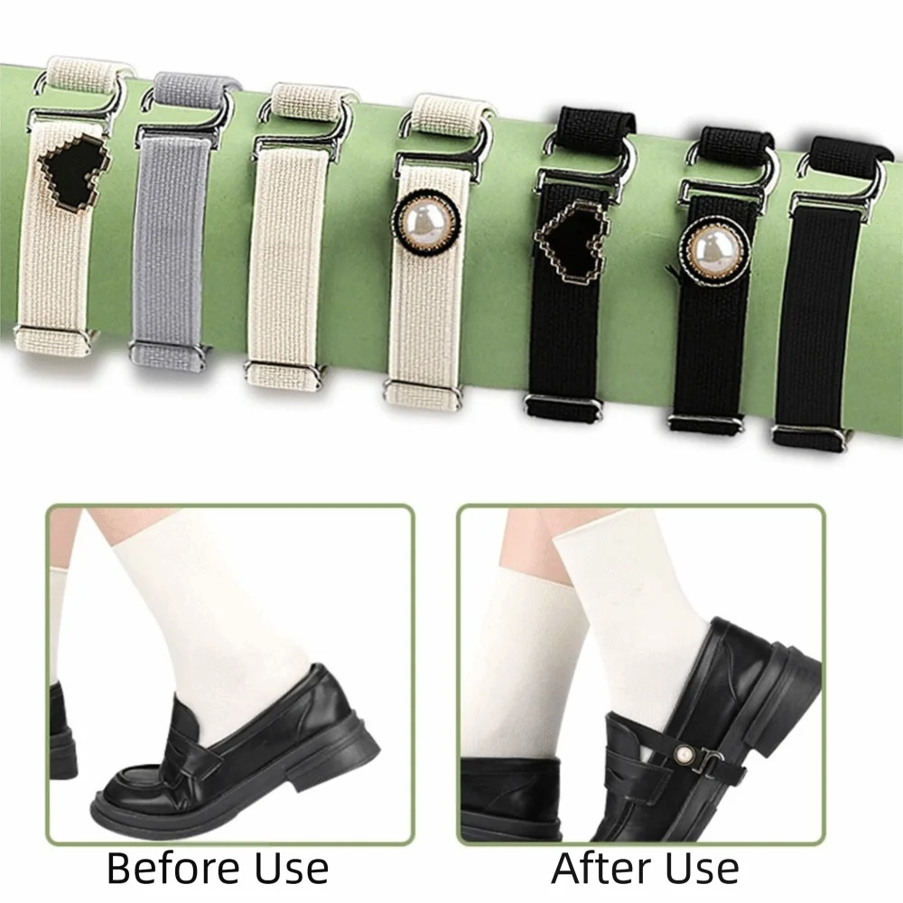 New Elastic Band Shoe Strap Fixator Multifunctional Reusable Shoe Belt Anti-skid Detachable Shoe Bundle Band Women Lady