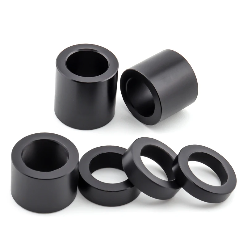 MUQZI MTB Rear Shock Bushing Gasket Inner Diameter 12mm 12.7mm Spacer Bike Shock Absorber Bushing Washer Mounting Parts