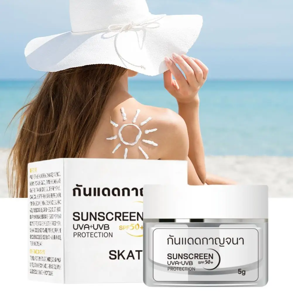 

Body&Facial Sunscreen Cream SPF 50+ Body Protector Lotion UV Moisturizing Sun Facial Protection Solar Body Original Sunbloc A0E8