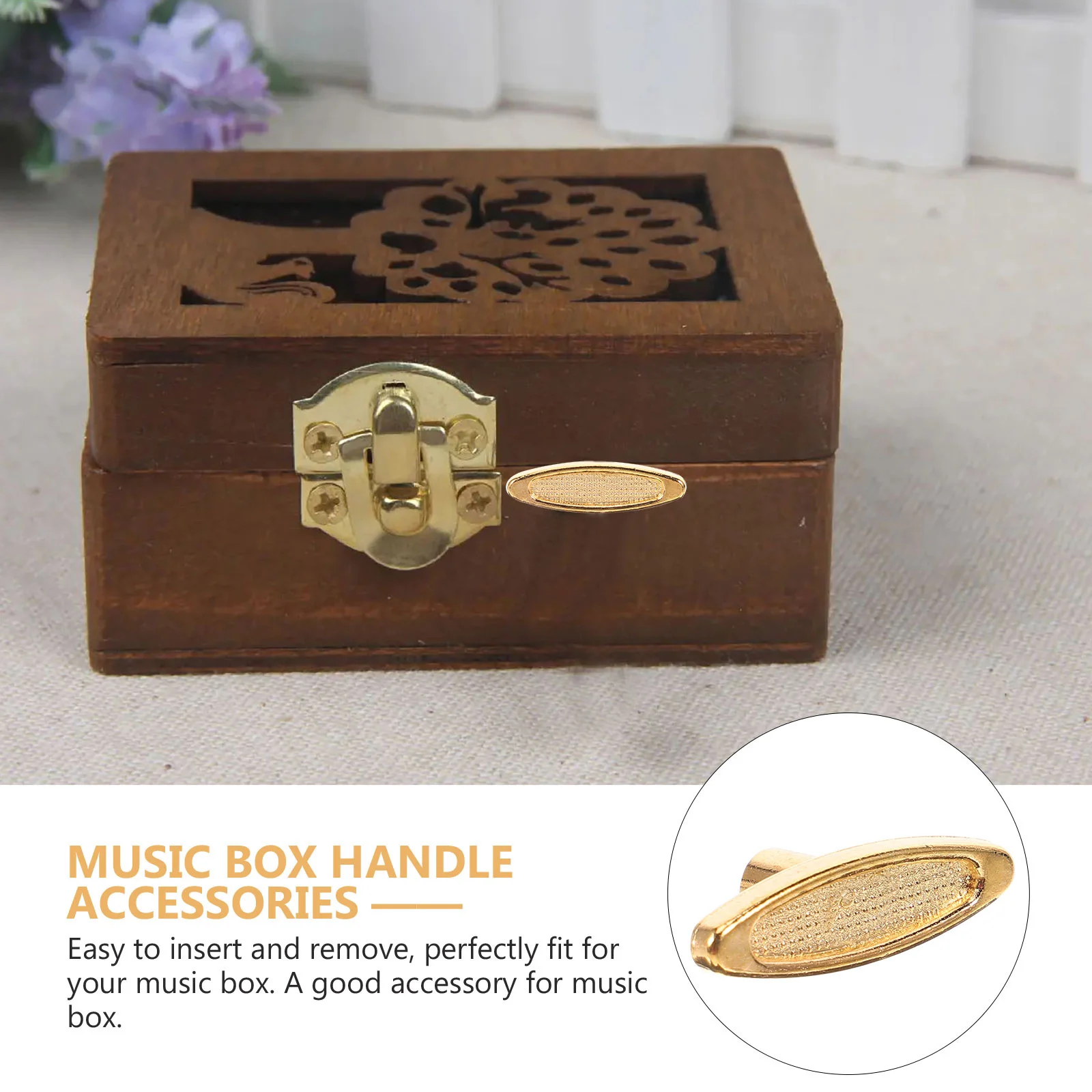 

5pcs Music Box Winder Key 10mm Replacement T Shape Bar for Musical Mechanism Parts Accessories Windup Jewelry Supply 2025 New