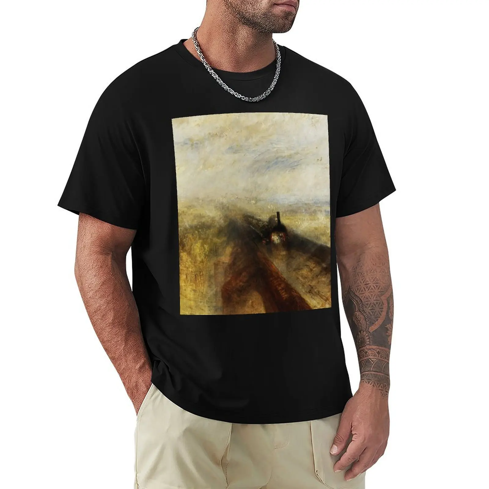 

Rain, Steam and Speed by JMW Turner T-Shirt Halloween Theme T-Shirt
