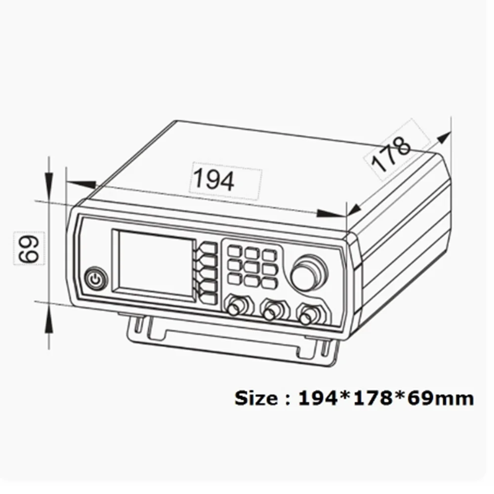 Jds6600 15-60Mhz Volledig Cnc Dds Dual Channel Functie Signaalgenerator Bron Frequentie Meter Frequentie Scanner
