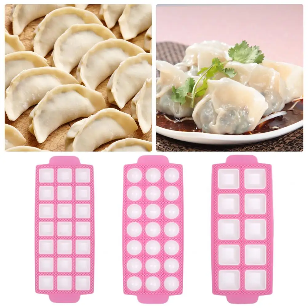 Practical Fondant Cake Decoration Ravioli Maker Silicone Dumplings Mold Large Capacity Ravioli Mold for Home