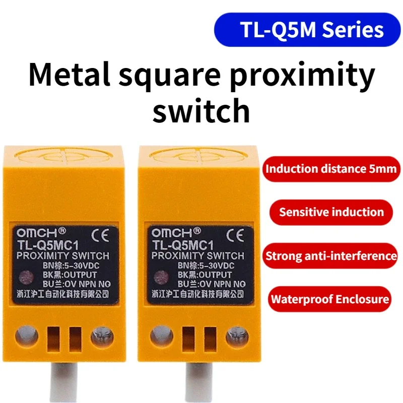 TL-Q5MC1 TL-Q5MC2 Proximity Switch NPN PNP 3 Wire Inductive Sensor DC 12V 24V TL-Q5MF1 TL-Q5MF2 NO NC Sensor  Switch