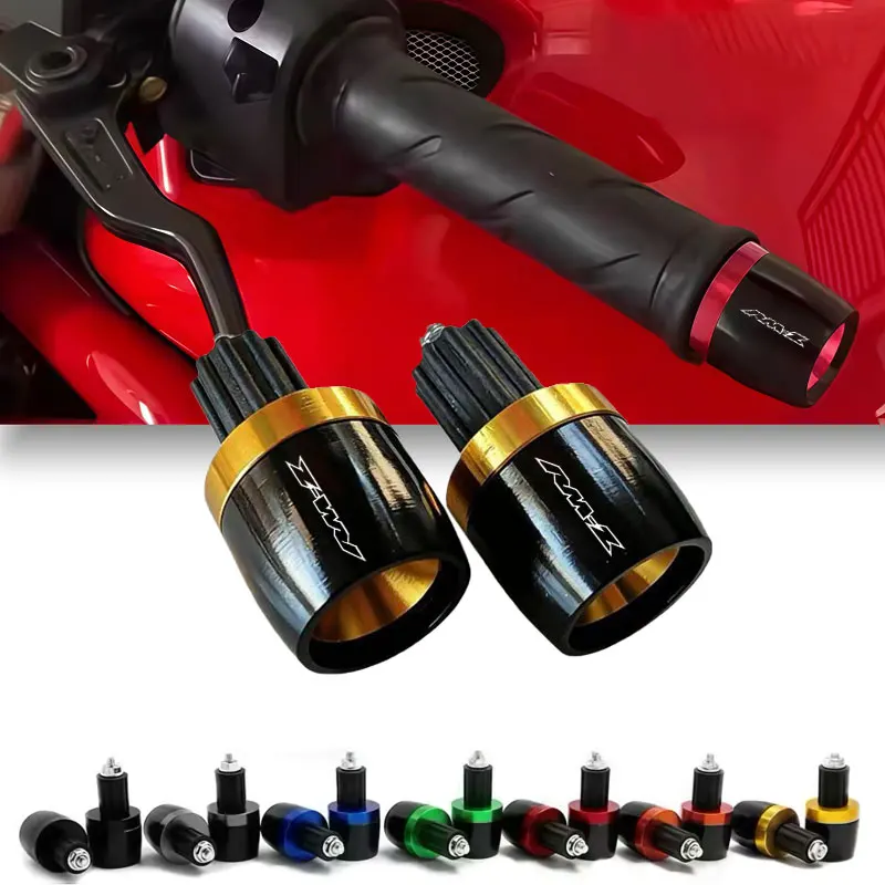 

For Suzuki RM-Z 250 RM-Z450 2007-2023 CNC Aluminum Motorcycle Handlebar End Caps Shock Absorbing Balance Weight Bar End Plugs