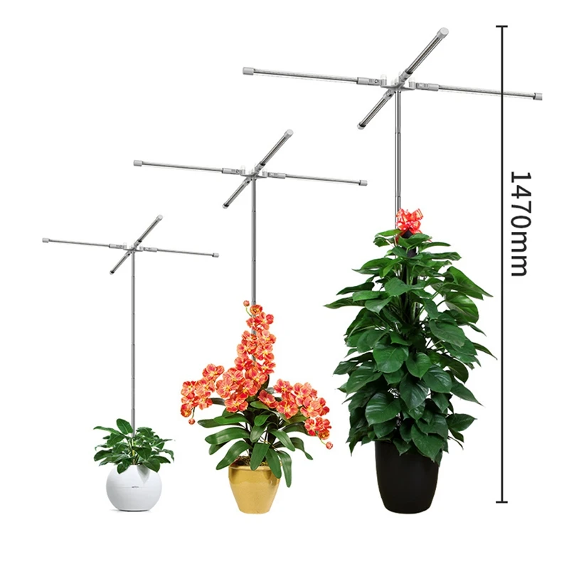 Grow Light For Plants With Control Full Spectrum Fitolamp Lights Home Flower Seedling Phyto Lamp US Plug High Guality