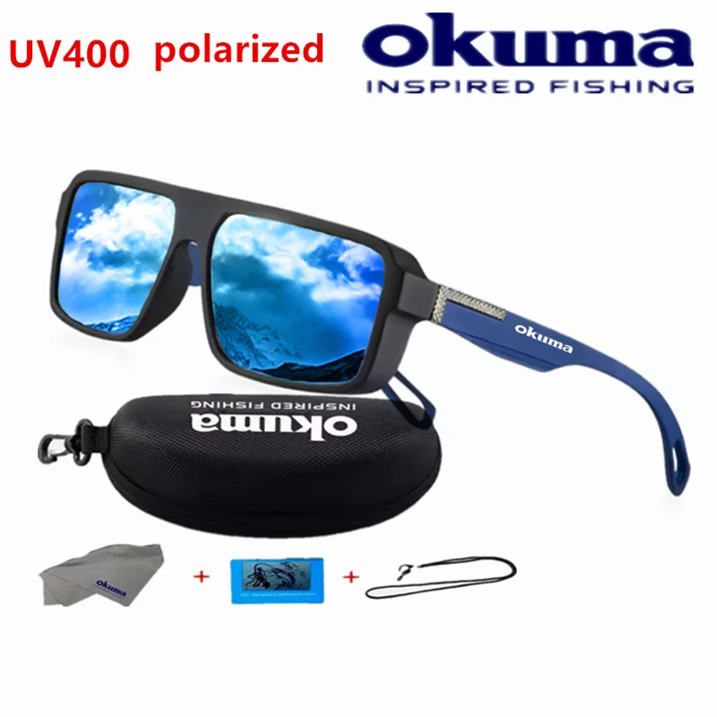 AliExpress okuma Okuma Polarized Fishing Sunglasses UV400 Men's and Women's Outdoor Sports Cycling Hunting Driving Sunglasses 6 Colors Available