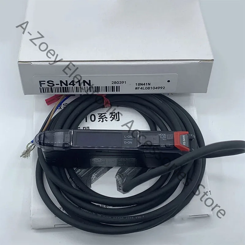 

Brand New Original Fiber amplifier cable type Main unit NPN FS-N41N FSN41N