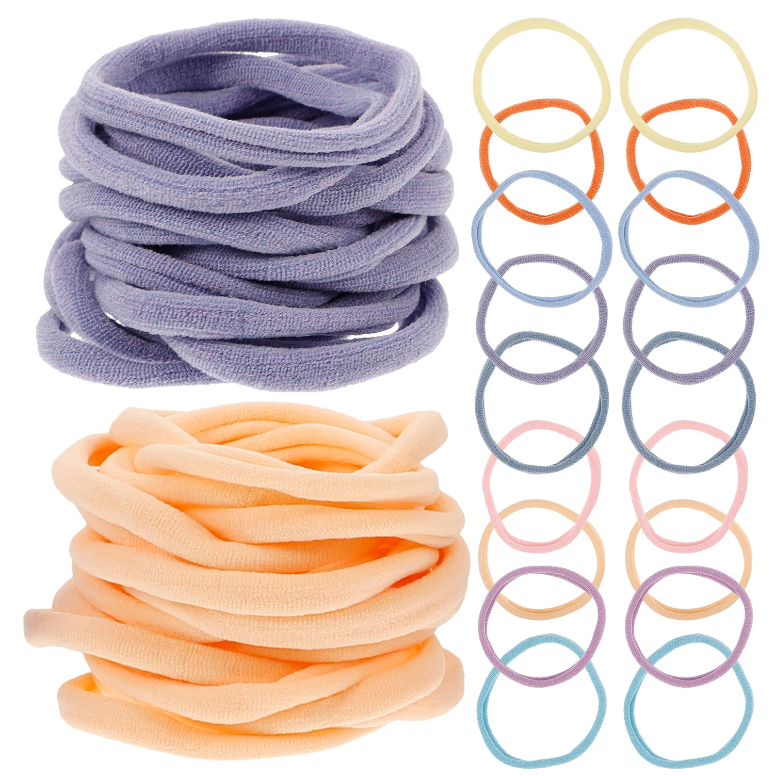 180pcs  Elastic Potholder Loom Loops Weaving Loom Loops Weaving Loom Loops potholder loom refills loom knitting supplies