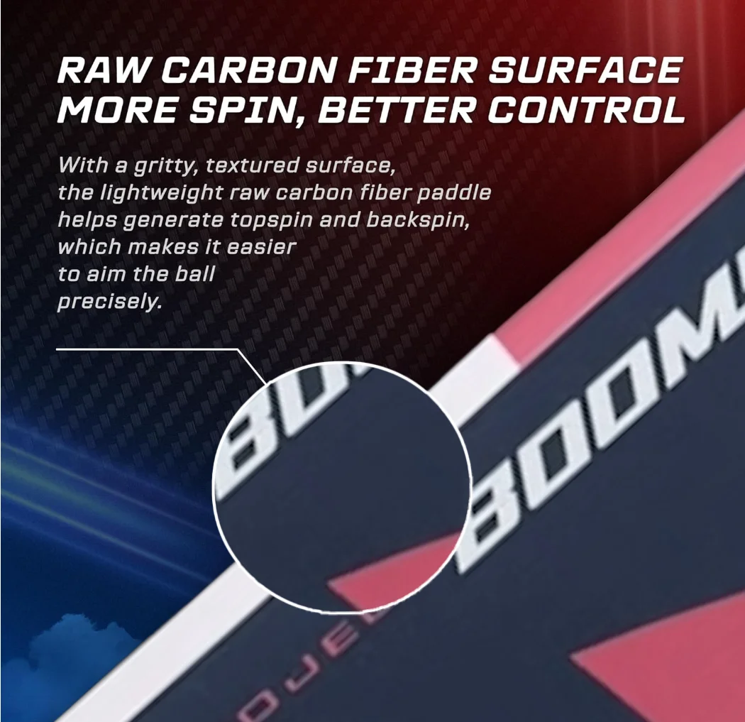 

LABS Project Boomstk Elongated Pickleball Paddle 16mm Boom Core Racket Pure Foam Paddle