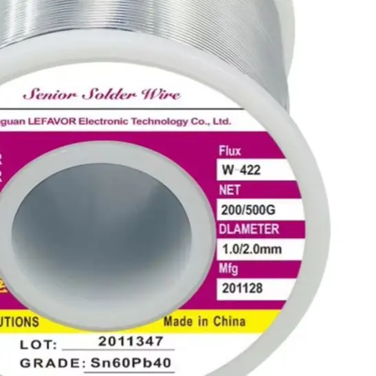 /200g /Low /Temperature Solder Wire Sn60Pb40 Core For Stainless Steel Electronics LED Appliance Repair Welding Tool