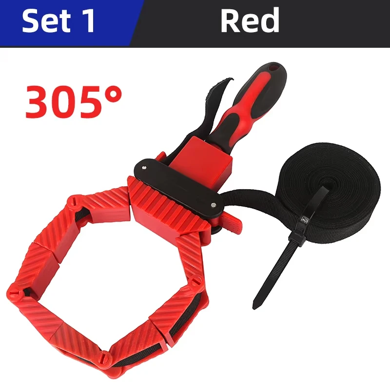 Multifunction Belt Clamping Tools Adjustable Band Tool Clamp Durable Band Strap Frame Holder for Picture Frame Holder