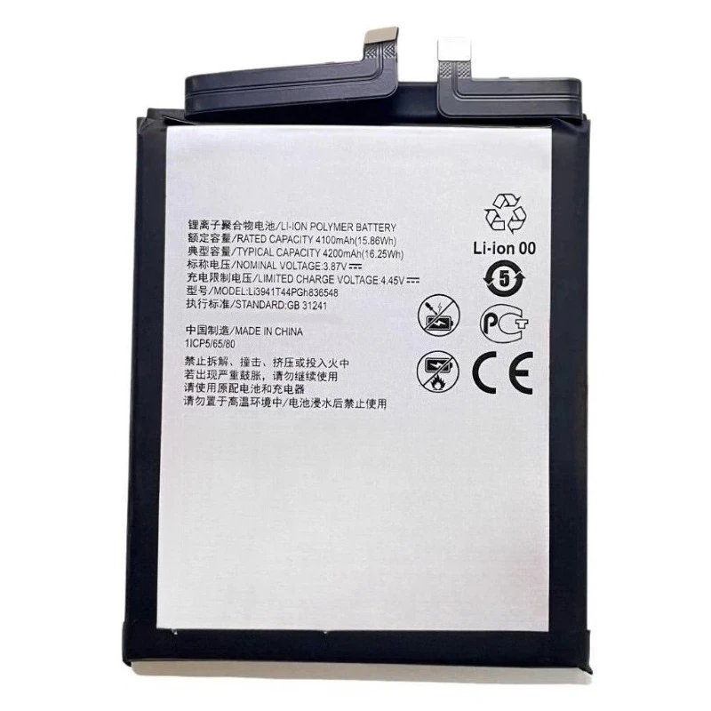 Li3941T44PGh836548 Battery for Nubia Red Magic 6R NX666J ZTE A2122h Axon 30 Pro A2020 5G  A31 A31Pro Mobile Phone+Tools