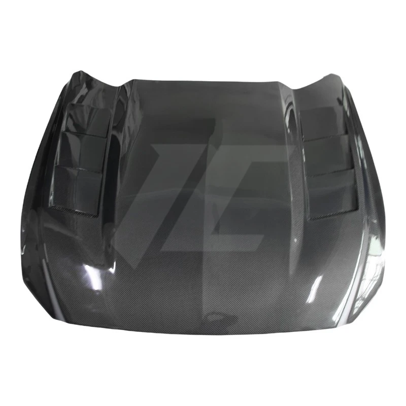 

004 Style Carbon Fiber Fibre Front Bonnet Engine Hood for Ford Mustang 2015-2017