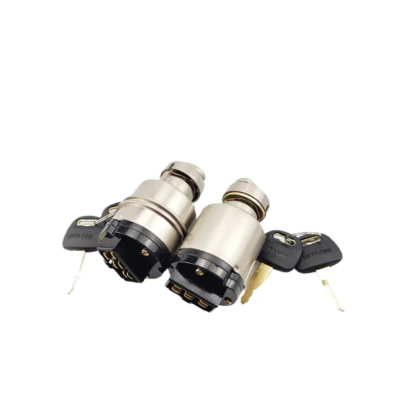 

Электрический замок зажигания для Hitachi Zax Ex 60 70 120 200 240 330-5/6/3, аксессуары для экскаватора