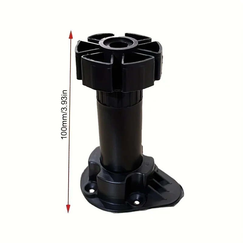 8pcs DIY Cabinet Levelers Kitchen Toe Kick Capacity per Leg Leveler Adjustable Cabinet Feet for Furniture Cabinets Adjustable image 2