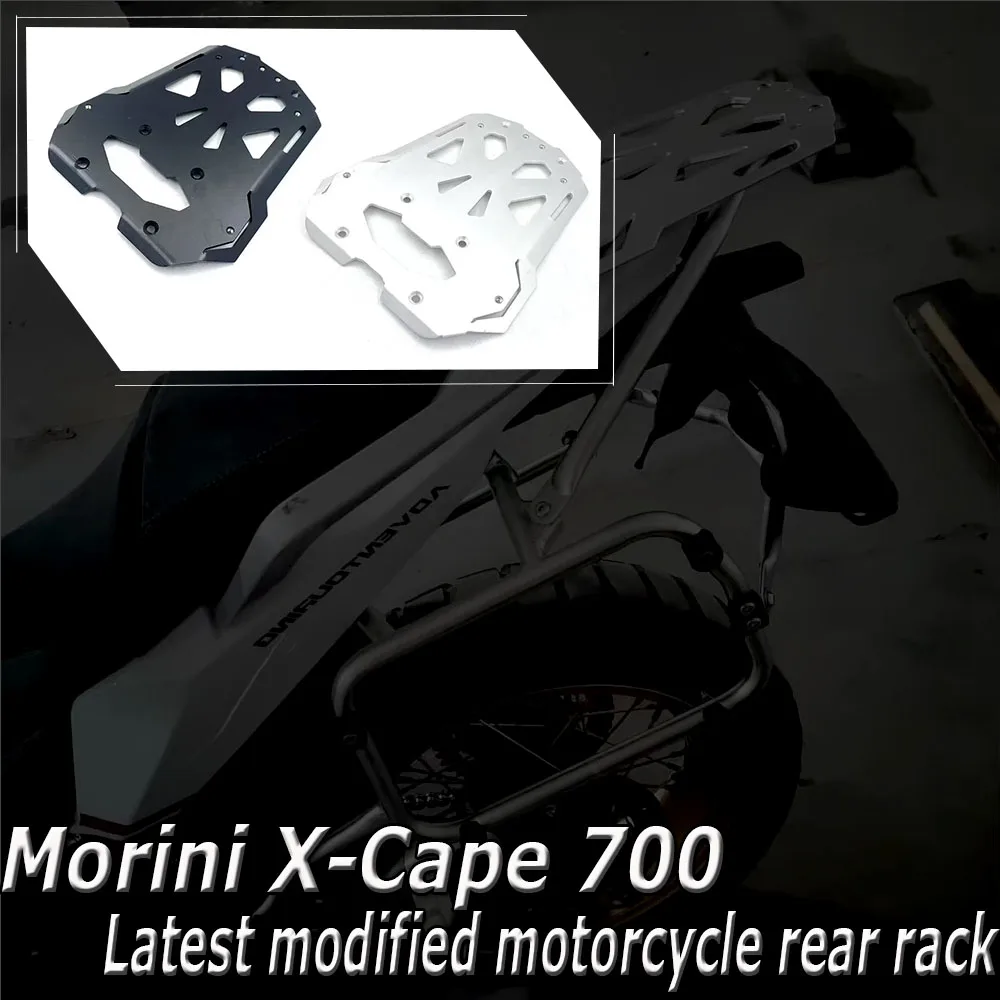 

New Motorcycle Rear Rack Compatible with Morini X Cape 700/650 Models - Durable Storage Solution for Bikers