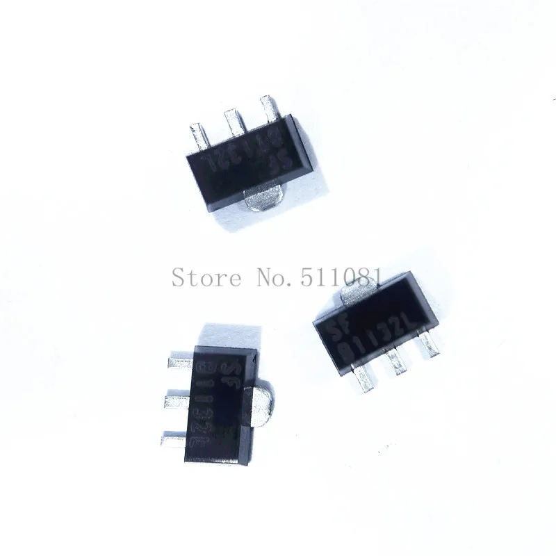 10PCS 2SB1132L-R-AB3-R 2SB1132 B1132L SOT-89 Transistor