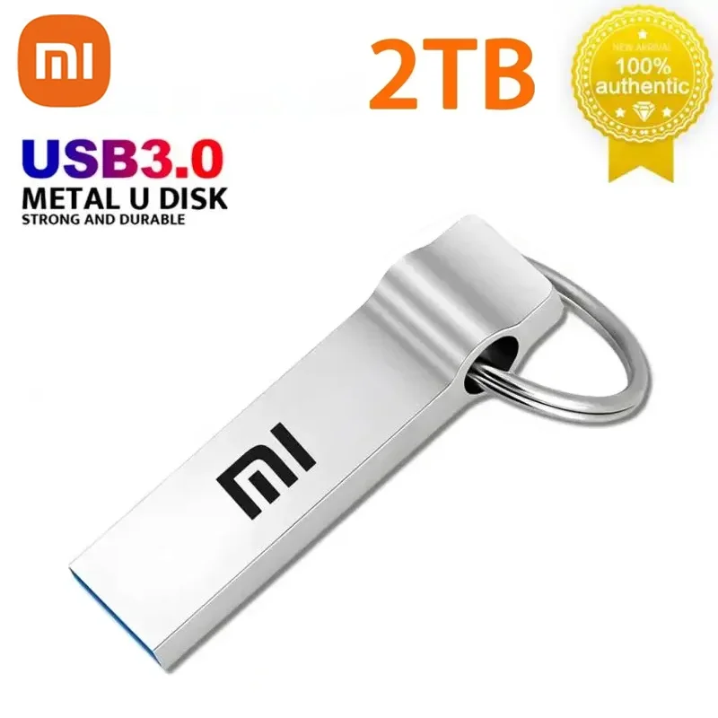 Оригинальный USB 3,1 флэш-накопитель Xiaomi, флэш-накопитель, высокоскоростной переносной накопитель, большой емкости 1 ТБ, водонепроницаемые устройства для компьютера