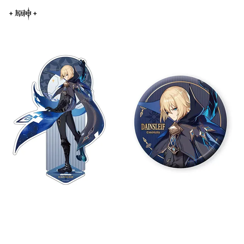 

Sunsyea Genshin Impact Official Merch miHoYo Original Authentic Khaenri'ah Dainsleif Badge Acrylic Stand