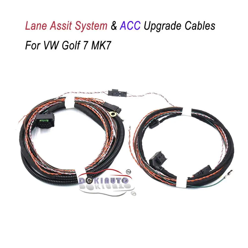 

Lane Assist And Lane change keeping system ACC Adaptive Cruise Wire cable Harness Front Camera USE For VW Golf 7 MK7 VII