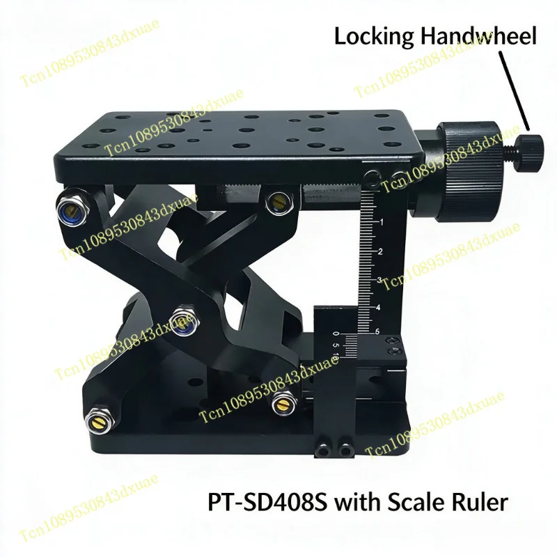 PT-SD408 Precision manual lift table Z-axis displacement table Manual translation table Shear height adjustment