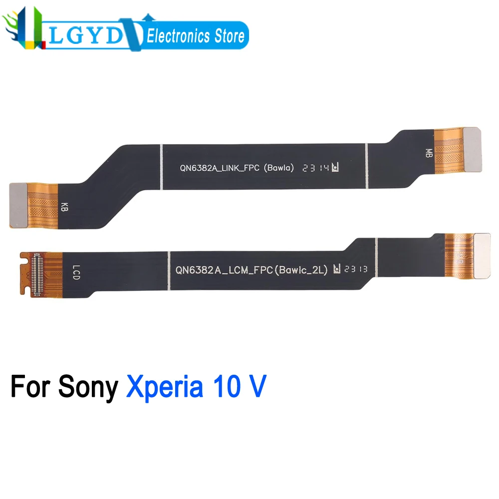 

Гибкий кабель LCD для телефона Sony Xperia 10 V 2023, соединительный кабель для подключения дисплея к материнской плате, запасная часть