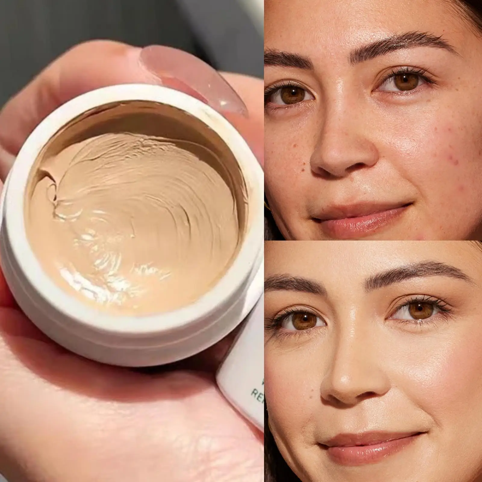 1PC Moisturizing, Anti-sweat, Covers Dark Circles and Blemishes, Non-sticky, Suitable for All Skin Types